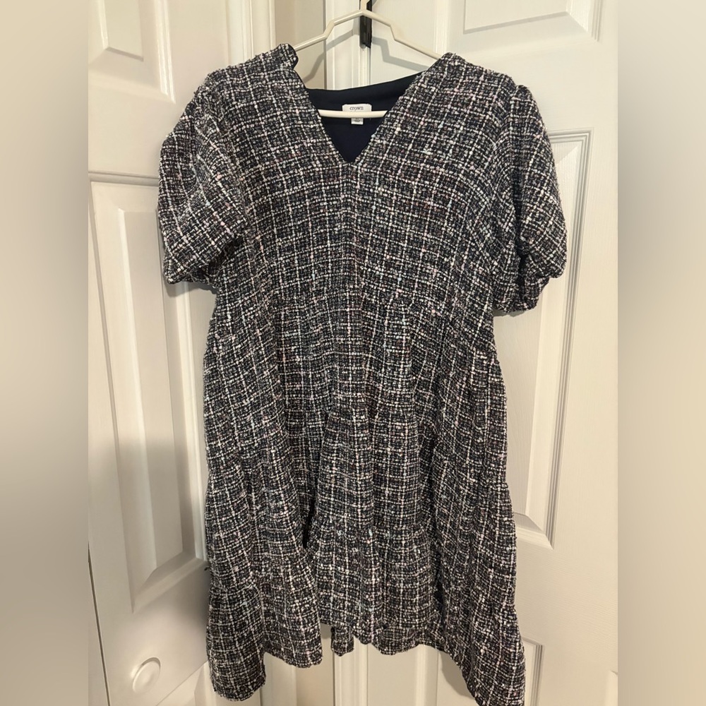 Crown & Ivy Navy Mini Dress